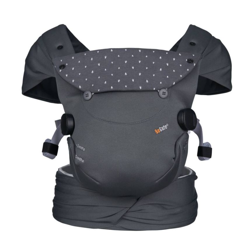 BeSafe Newborn Haven kandekott Anthracite Forest