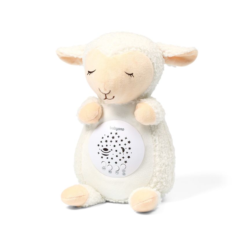 BabyOno öölamp-projektor Lammas Scarlet