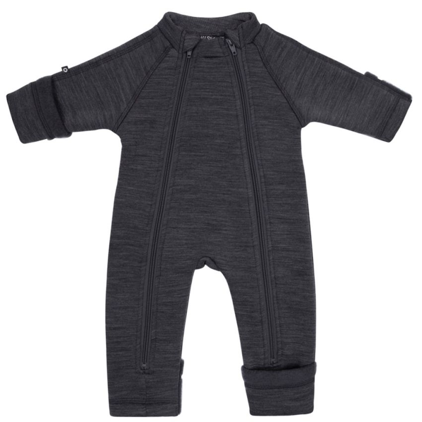 SmallStuff meriinovollane kombe kahe lukuga Dark Grey