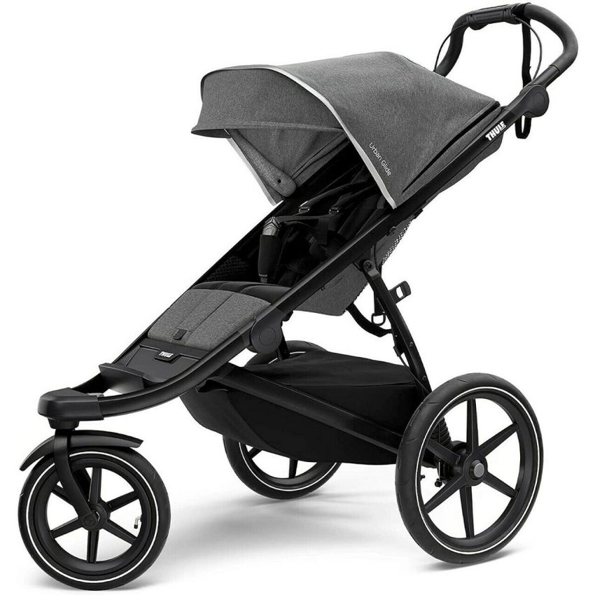 Thule jalutuskäru Urban Glide 2 Black/ Grey Melange
